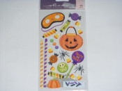 EK Success Glitter Halloween Theme Stickers Accent